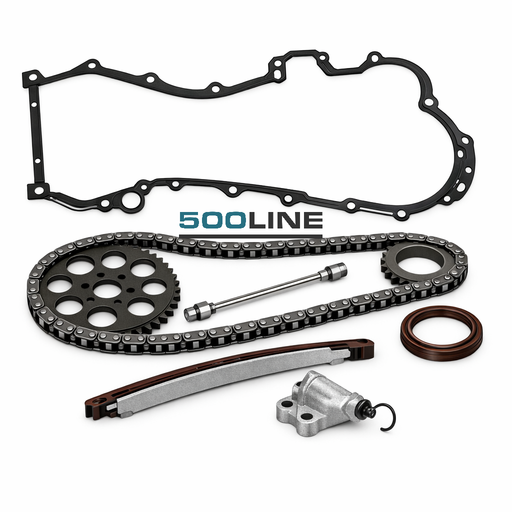 Kit Distribuzione Catena 1.3 Multijet Diesel – Fiat 500, Punto, Panda ,Lancia Y completa di bulloneria e tendicinghia 