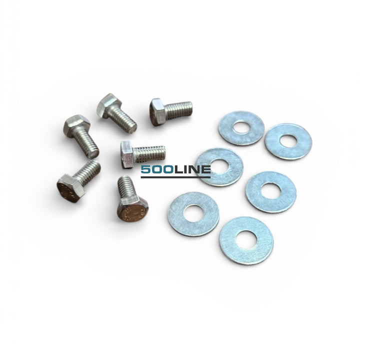 Kit  Fissaggio Meccanismo Alzavetro alzacristallo Fiat 500 d'epoca