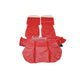 Kit Fodere Sedili Rosso con Fascia Avorio – Fiat 500 D Epoca
