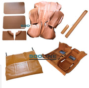 Kit Rivestimenti Ocra Fiat 500 L d'epoca alta qualità pannelli moquette cappotta 