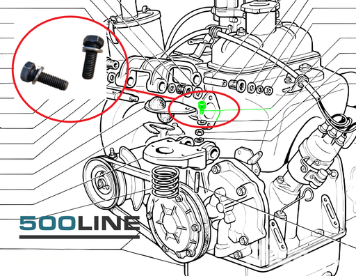 Kit bulloni supporto motore fissaggio gommino battuta Fiat 500 d'epoca

Il kit comprende

2 bulloni alta resistenza