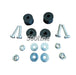 Kit completo fissaggio targa Fiat 500 d'epoca – Distanziali in gomma + viti e dadi in acciaio restauro professionale asi