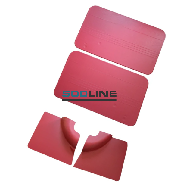 Kit completo pannelli colore Rosso Fiat 500 R ki completo restauro Fiat 500 d'epoca