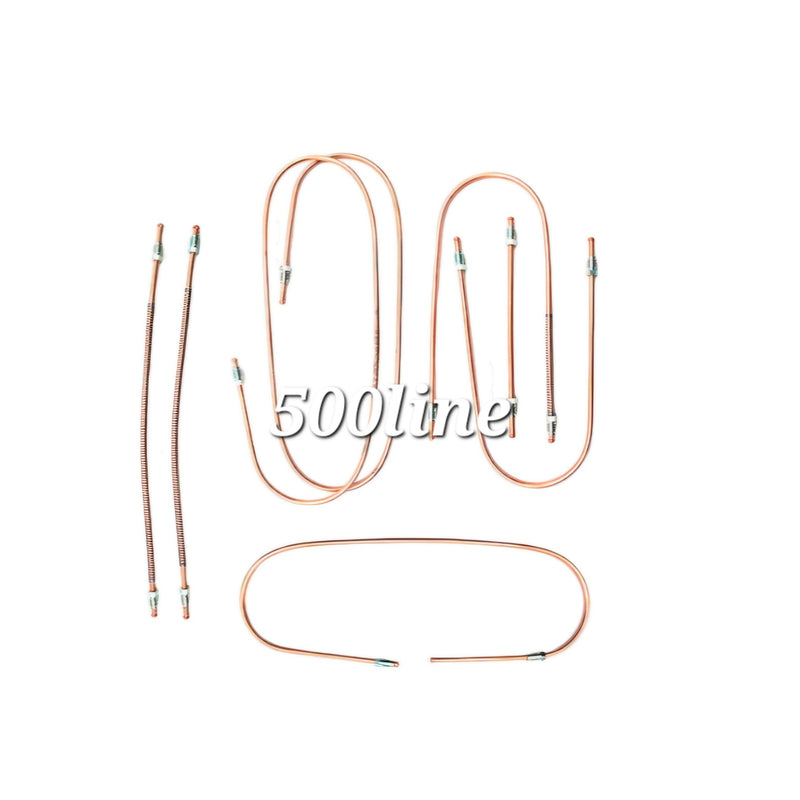 Kit completo tubi freno in Rame Fiat 500 F L R alta qualita' e resistenza impianto frenante alte prestazioni qualita super