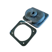 Kit cuffia leva cambio Fiat 500 con telaio lamierino Fiat 500 N 