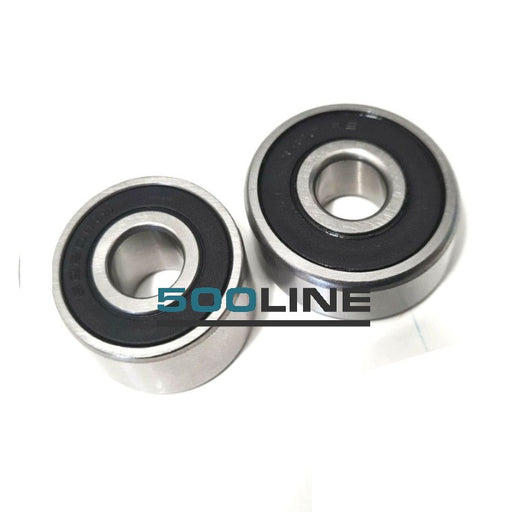 Kit cuscinetti dinamo completo con paraolio per Fiat 500 N D F L R 126 prima serie epoca dettaglio tecnico