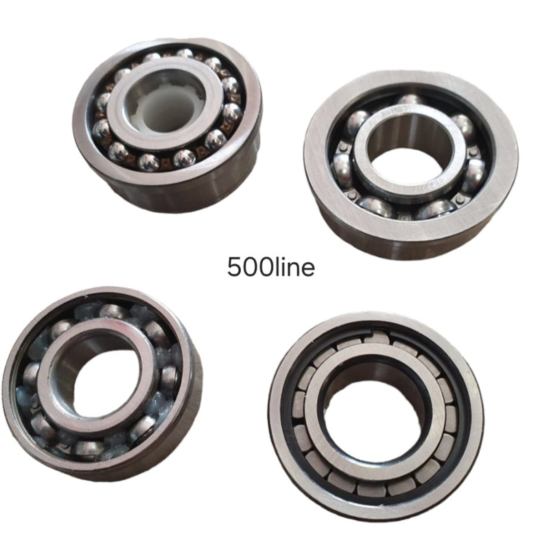 Kit cuscinetti scatola cambio Fiat 500 N D F L R Giardiniera 126 cambio gear box Fiat 