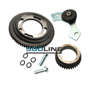 Kit distribuzione ad ingranaggi Fiat 500 126 d'epoca restauro motore 