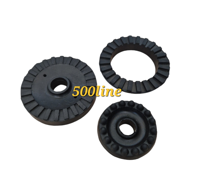 Kit gommini supporto tamponi motore Fiat 126 P seconda serie d'epoca alta qualità alta qualità 