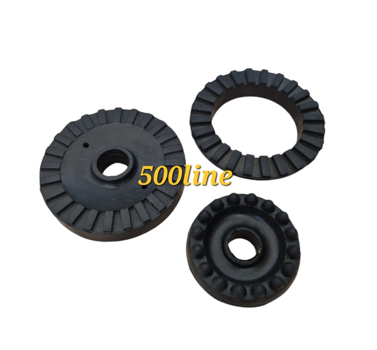 Kit gommini supporto tamponi motore Fiat 126 P seconda serie d'epoca alta qualità alta qualità 