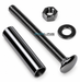 Kit vite cromata e componenti paraurti Fiat 126 prima serie 