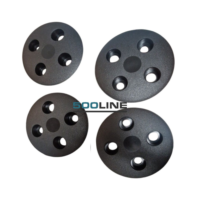 Kit x4 Coppa Ruota in Plastica Fiat 126 Personal ricambi alta qualità e resistenza