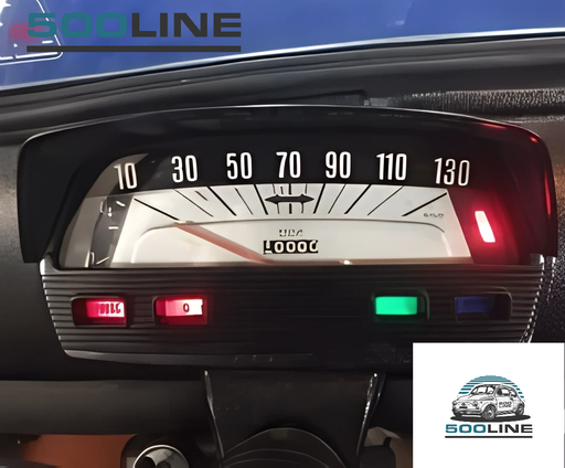 Lampadina tachimetro contakm 12V 3W/5W alta luminosità per la Fiat 500 L