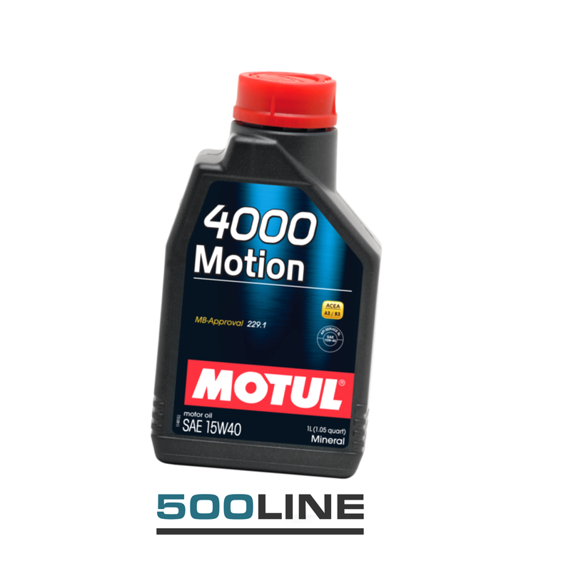 Lubrificante Motore Minerale Motul 4000 motion 15W40