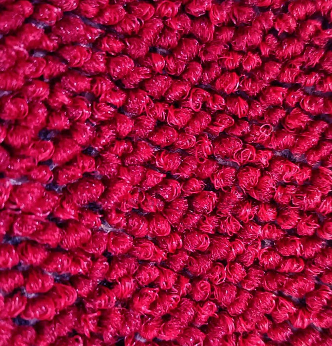 Moquette in bouclè colore rosso Fiat 500 epoca altissima qualità ASI 