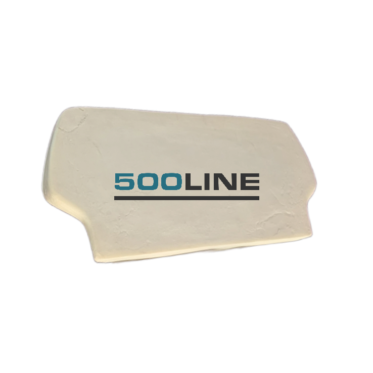 Relleno del respaldo del asiento trasero del Fiat 500