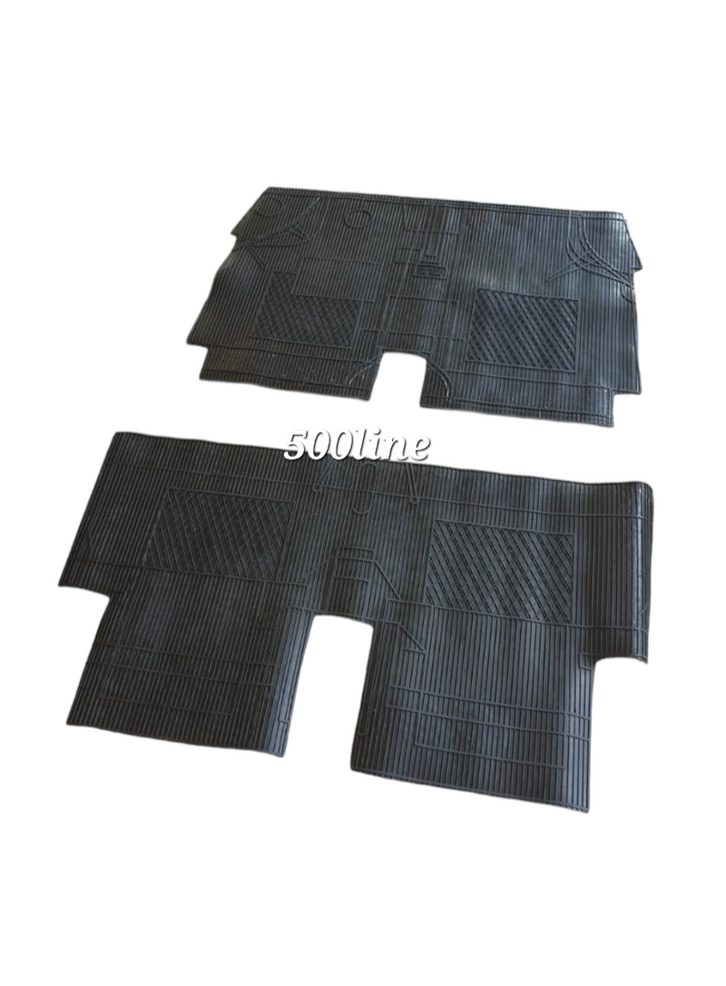 Kit de alfombrillas de goma Citroën 2CV negro de alta calidad