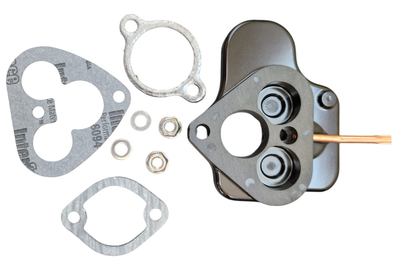 Montageset carburateur Fiat 500 26 IMB klassiek model 110F, afstandsstuk en pakkingen