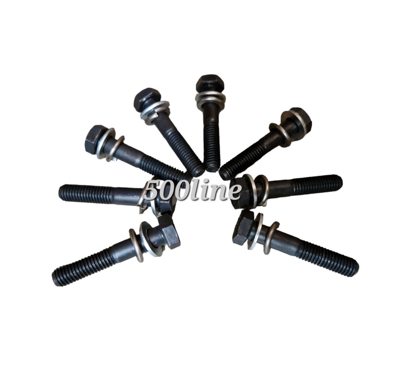 Kit boulons de fixation pour accouplements élastiques cannelés de demi-arbres bruts Fiat 500 F L R