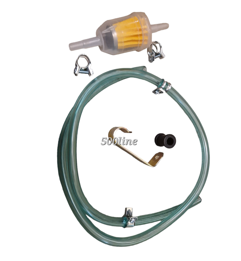 Kit tubo Cavis benzina da pompa AC a  carburatore Fiat 500 D'epoca con filtro