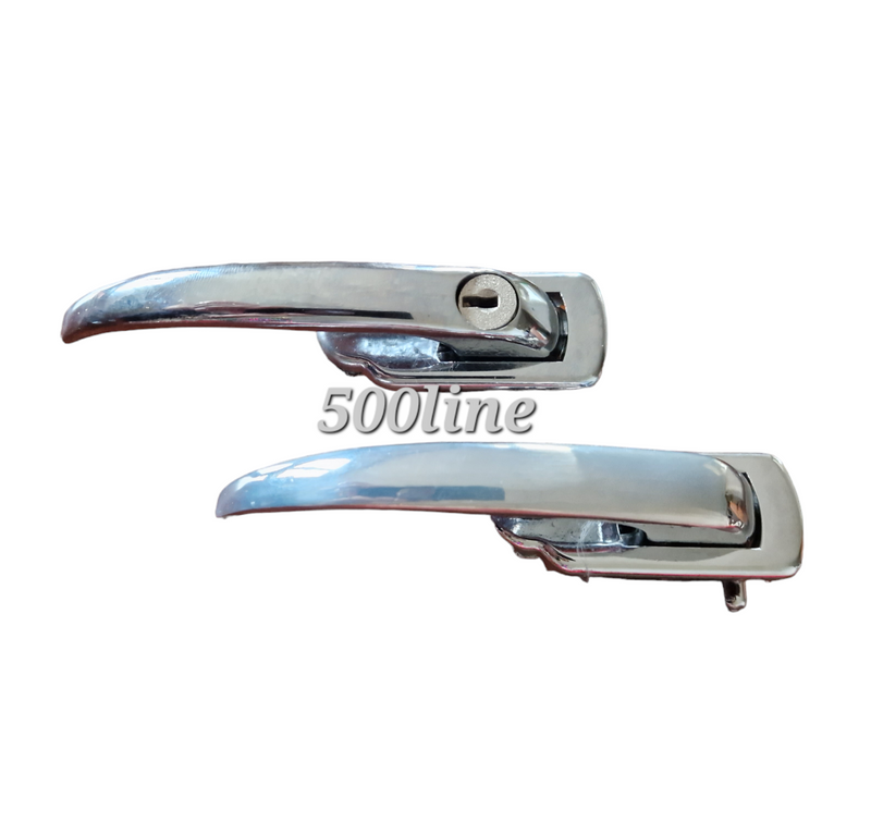 Kit Tiradores Exteriores Fiat 500 D Puertas Alta Calidad con llaves