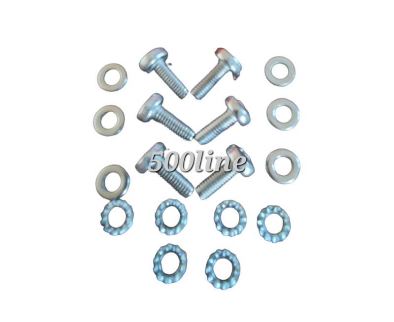 Kit de fijación de cerraderos de puerta Fiat 500 F L R y 850 de alta calidad