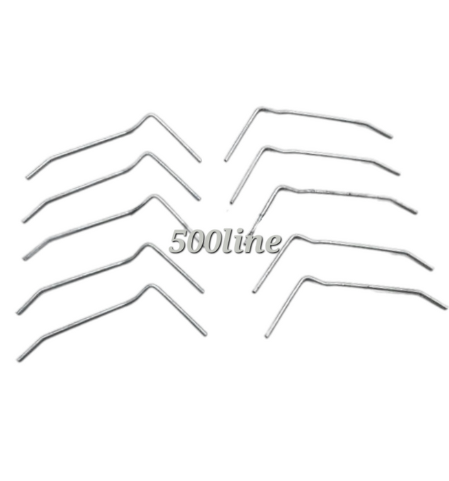 Kit Mollette clips fissaggio cornici faro anteriore Fiat 500 e Giardiniera