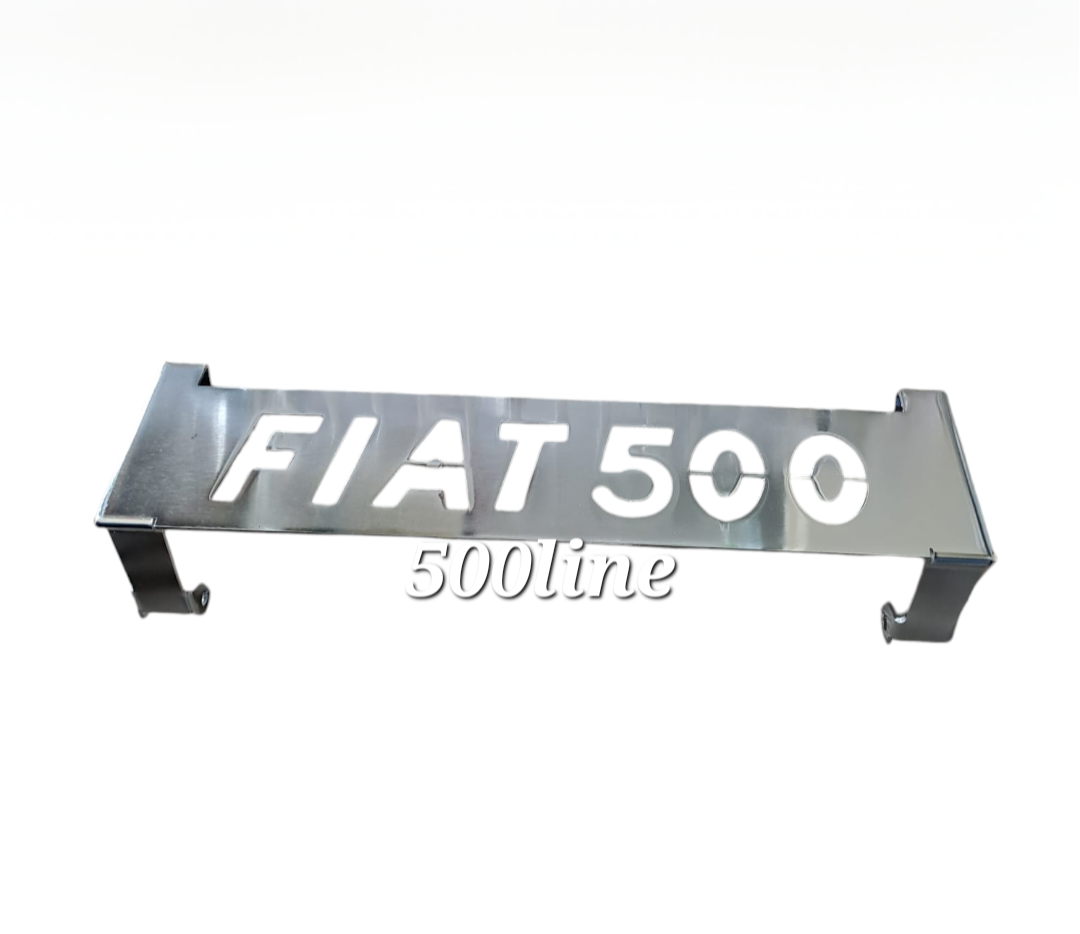 Calandre Lunotto Pour Fiat 126 – Look Tuning, Grise, Adaptable Avant/arrière
