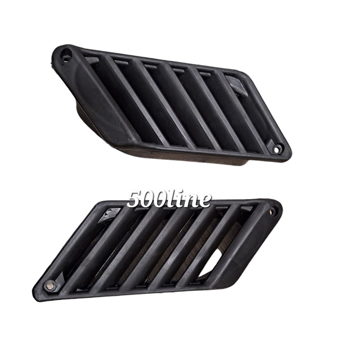 2 Prese D'aria Laterali Decorazioni Per Mercedes Classe C W206 AMG C63 2022+ – Griglie Parafango In ABS Nero Lucido, Migliorano Aerodinamica
