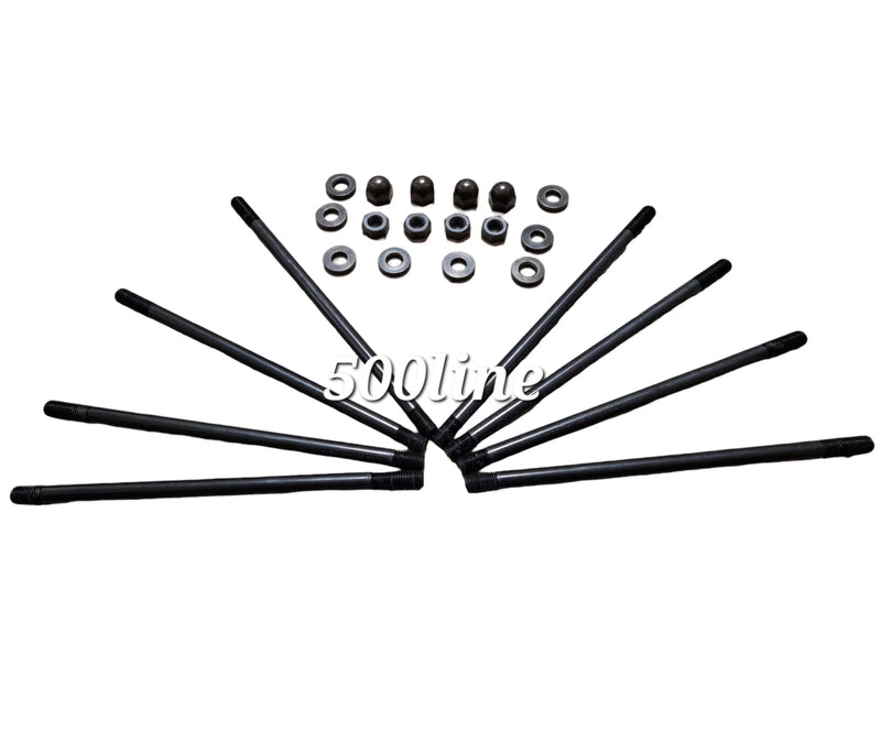Kit completo bulloneria prigionieri fissaggio testa e cilindri Fiat 500