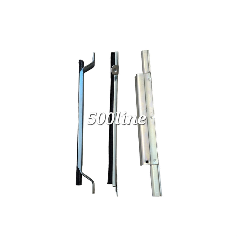 Kit completo para una puerta de cristal abatible de la puerta derecha Fiat 500 F L R