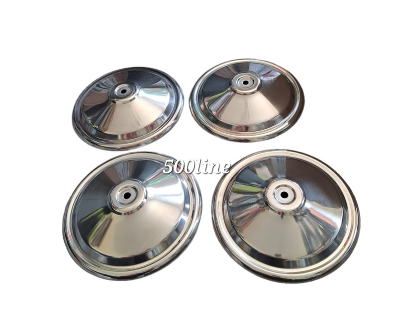 Set van 4 wielkappen Fiat 500 L – verchroomd staal