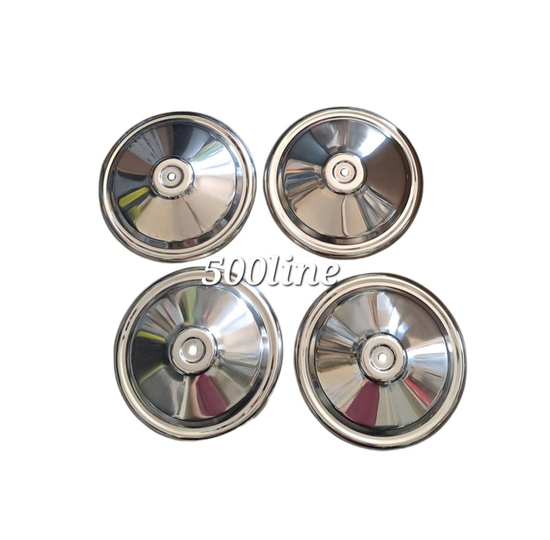 Set van 4 wielkappen Fiat 500 L – verchroomd staal