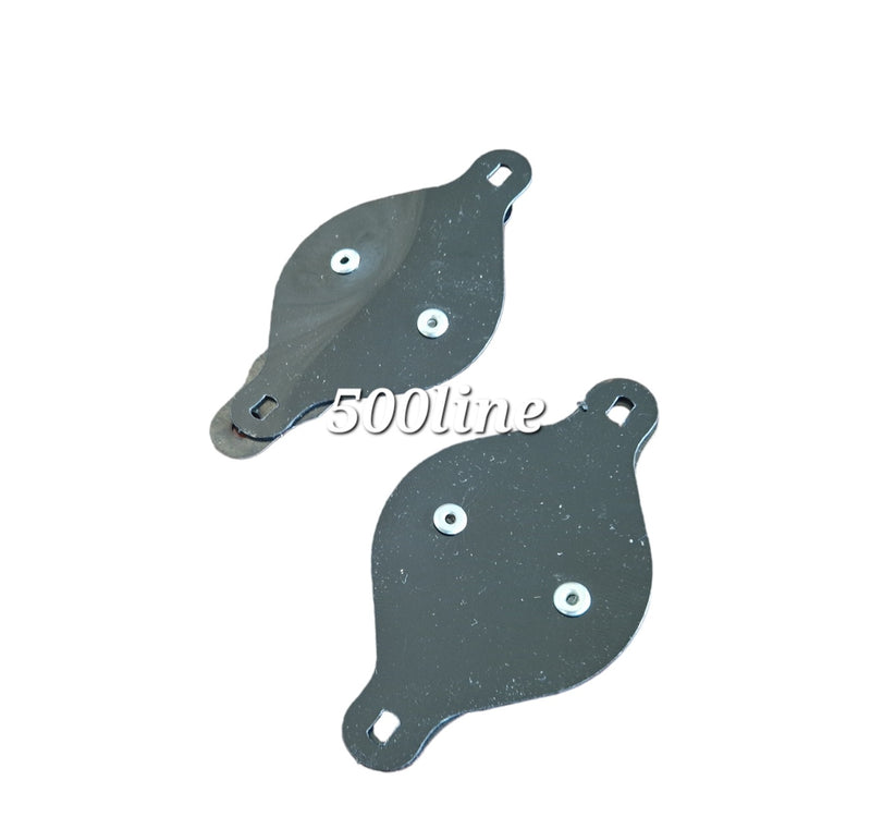 Coppia farfalle riparazione bocchette riscaldamento in plastica Fiat 500 F L R Giardiniera
