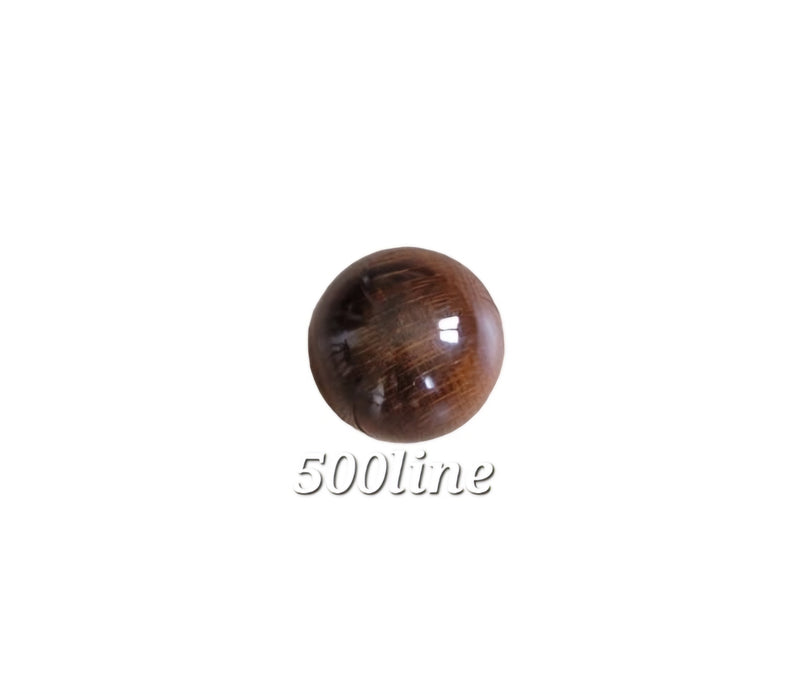 Pomello a sfera in legno Fiat 500 D F L R 126 Epoca alta qualità