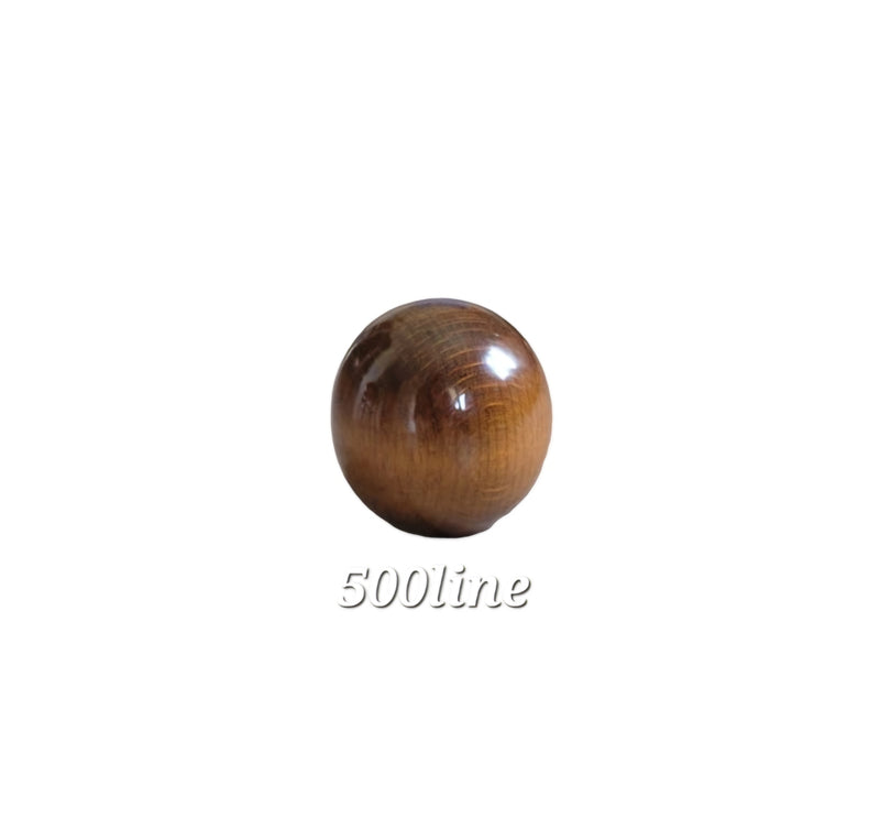 Pomello a sfera in legno Fiat 500 D F L R 126 Epoca alta qualità