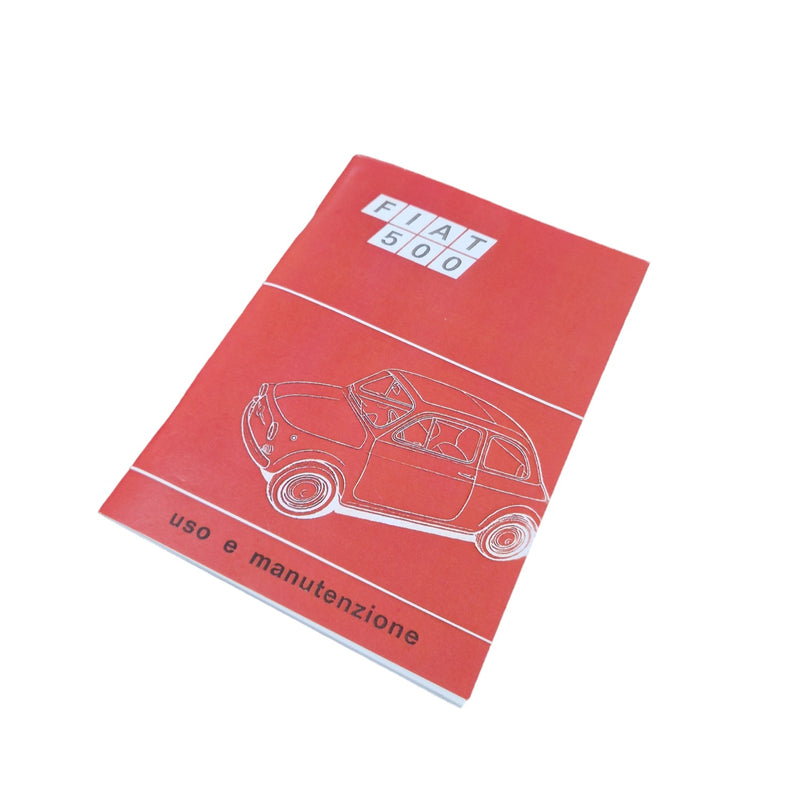 Gebruiks- en onderhoudshandboek Fiat 500 F vintage tot 1968