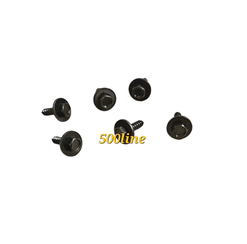 Kit 6 tornillos cárter bajos protección motor Fiat 500 N D F L R