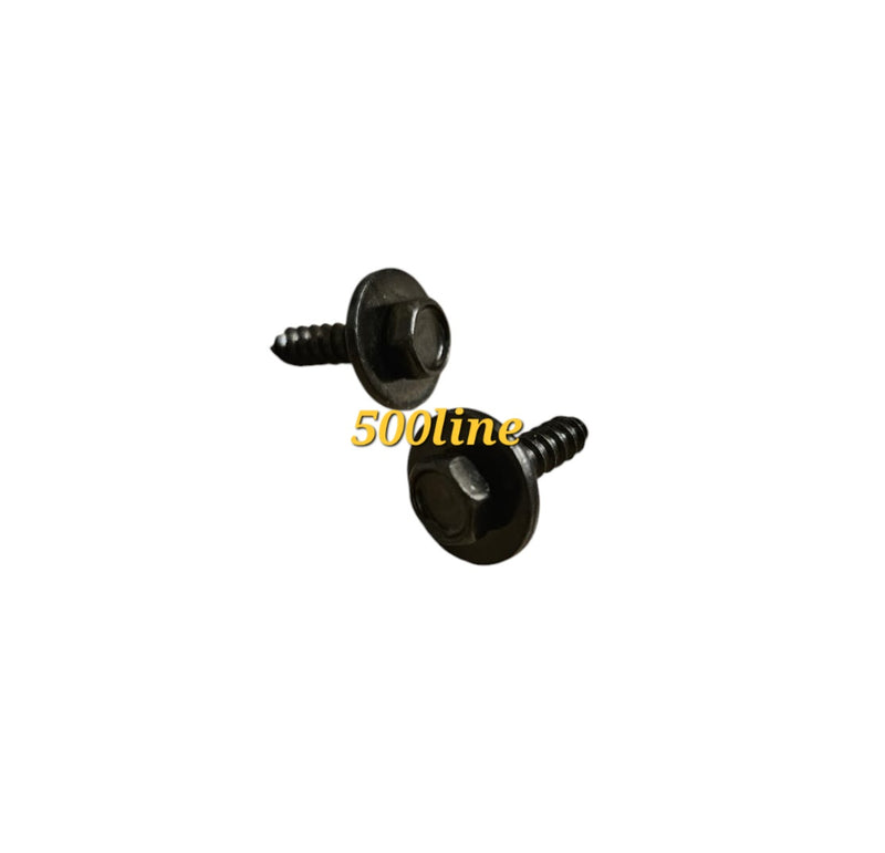 Set van 2 schroeven uitlaatbeschermkap Fiat 500 N D F L R