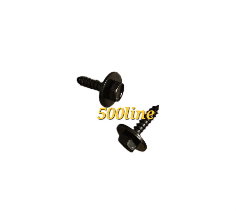 Set van 2 schroeven uitlaatbeschermkap Fiat 500 N D F L R