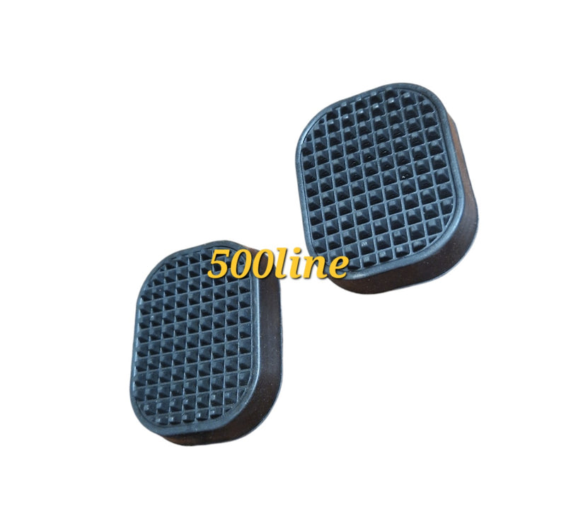 Gummipedalabdeckungssatz für Fiat 500 und 126