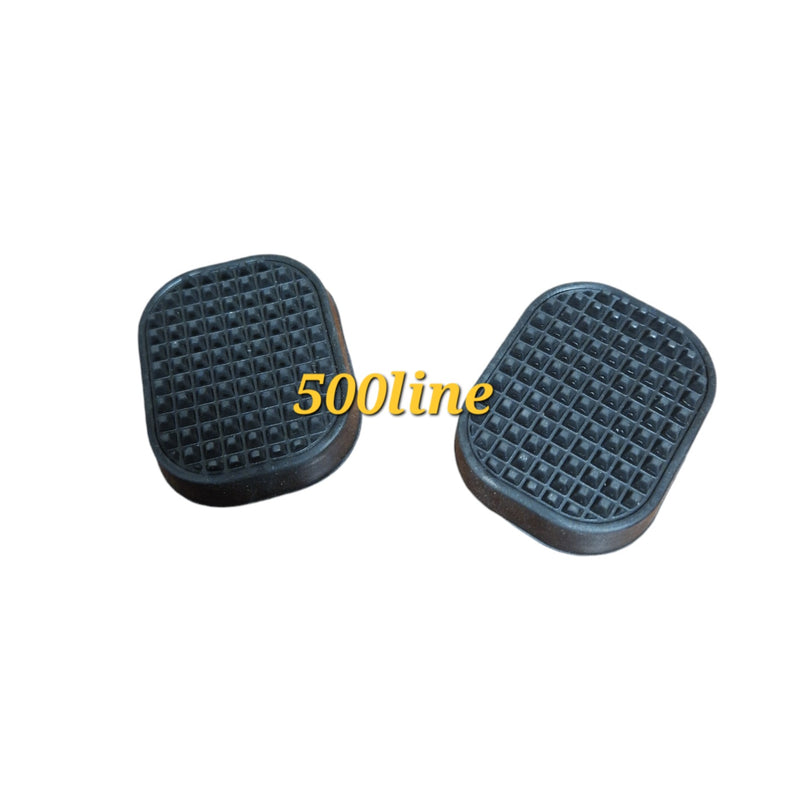 Gummipedalabdeckungssatz für Fiat 500 und 126