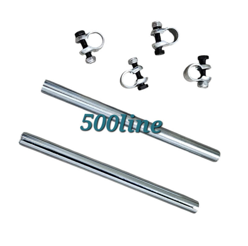 Set paar spoorstangeinden met schroefdraadverbinding voor Fiat 500 F, L en R oldtimer, hoge kwaliteit, compleet