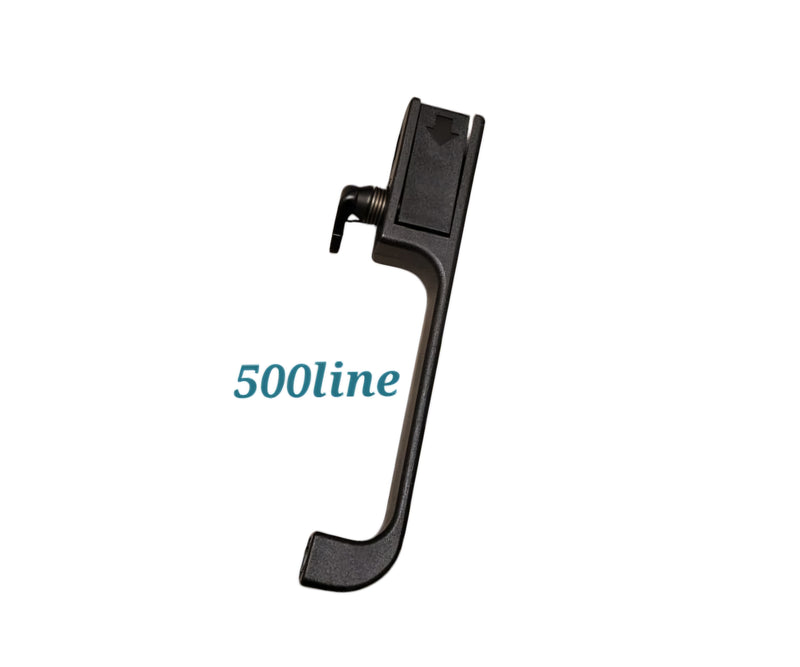 Zwarte binnenhandgreep links Fiat Panda 141