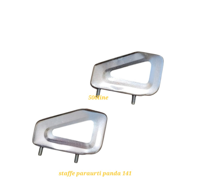 Paar beugels voorbumper Fiat Panda 141 alle modellen vintage