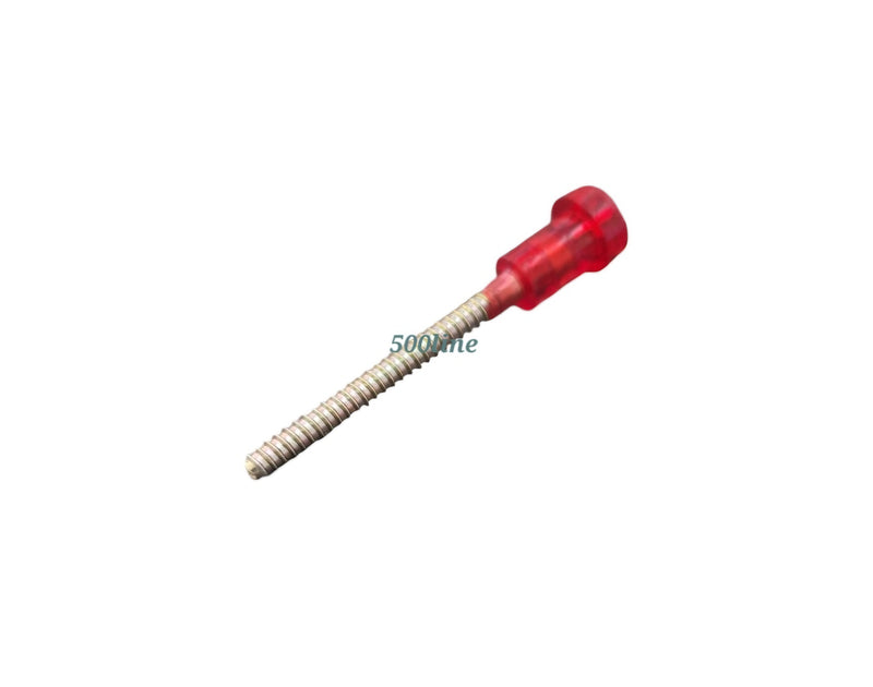 Tornillo rojo de fijación del faro trasero del Fiat 126