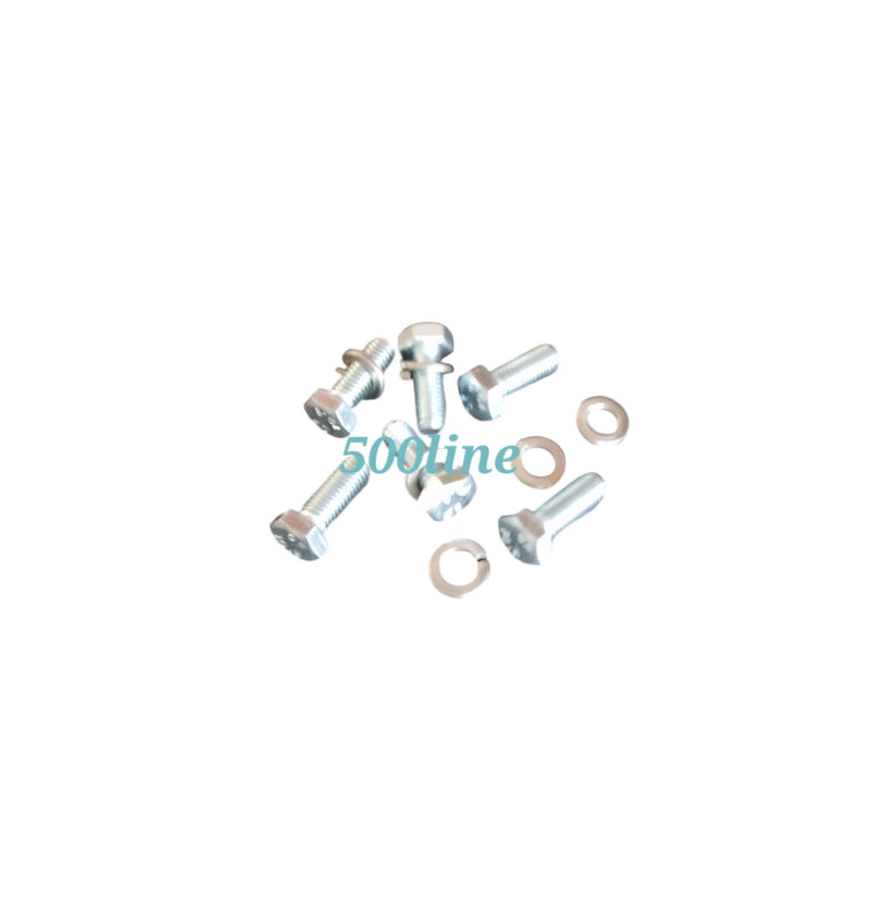 Kit bulloneria Fissaggio bronzina monoblocco lato cambio Fiat 500 126