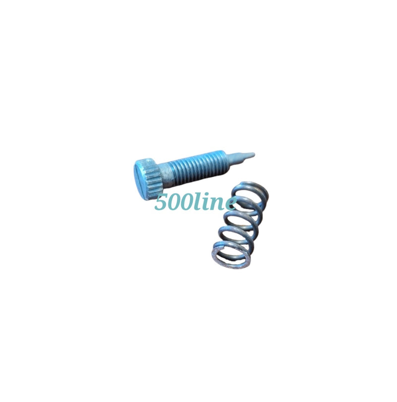 Schroef met veer voor minimale luchtregeling Carburateur 24 28 Fiat 500 R 126