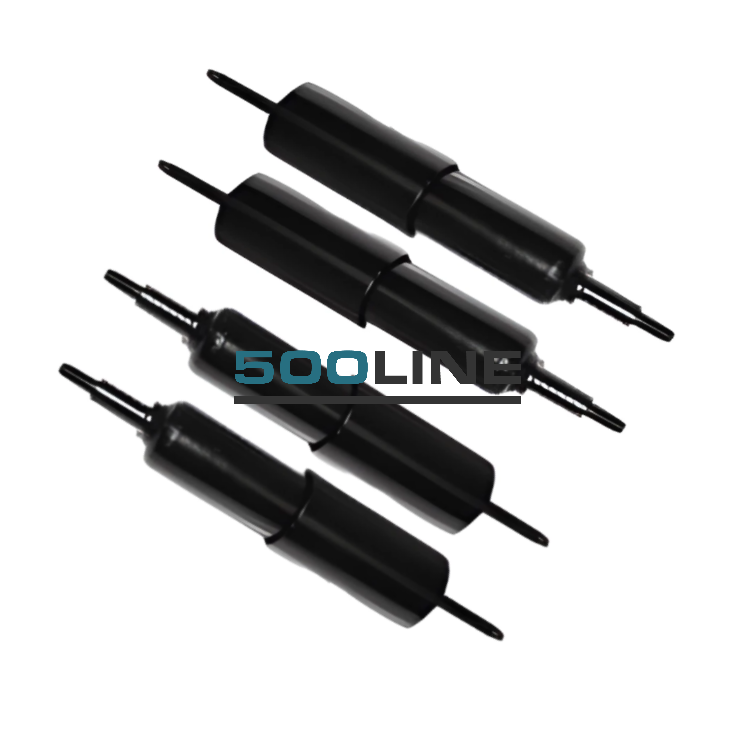 Kit 4 amortisseurs avec silentblocs pour Fiat 600 d'époque