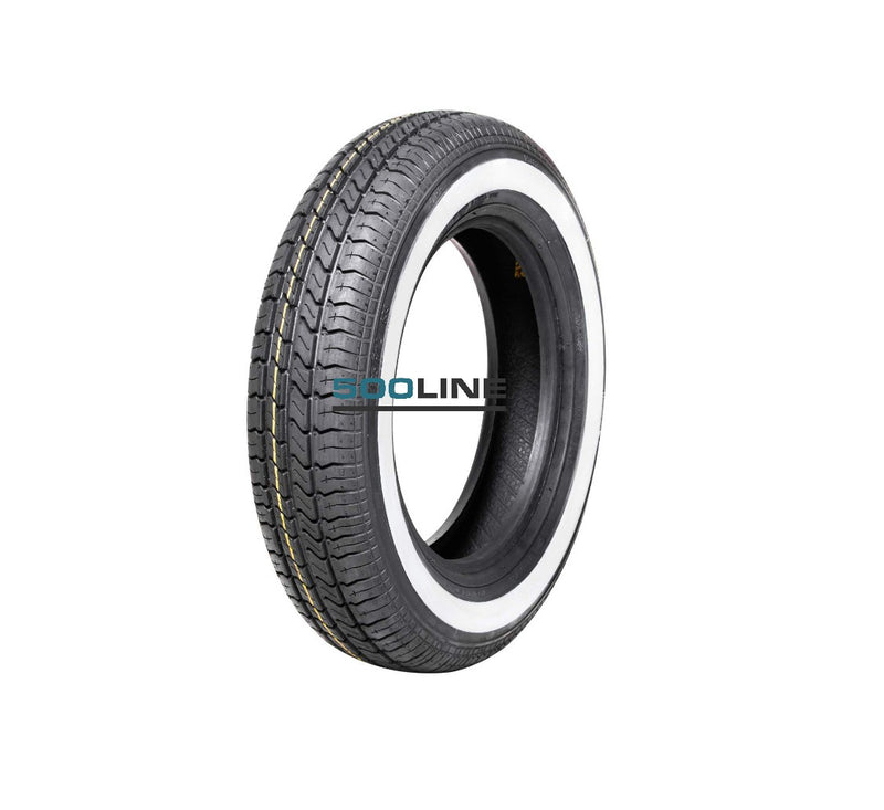 Pneumatico Vee Rubber VTR313 125 R12 63S Fascia Bianca – compatibile Fiat 500 d'Epoca